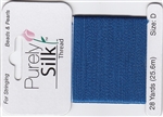 Purely Silk Beading Thread - Size FFF - Royal Blue