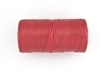150 Yards of Waxed Polypropylene Artificial Sinew 70LB Test - Red