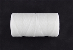 150 Yards of Waxed Polypropylene Artificial Sinew 70LB Test - White
