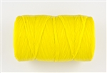 300 Yards of Waxed Polypropylene Artificial Sinew 70LB Test - Yellow