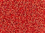 #0 Bugle 2mm Japanese Toho Glass Beads - Ruby Silver Lined #25B