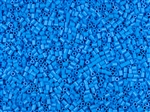 #0 Bugle 2mm Japanese Toho Glass Beads - Dark Aqua Opaque #43D