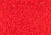 #1 Bugle 3mm Japanese Toho Glass Beads - Lt. Siam Ruby Transparent Matte #5F