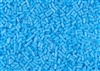 #1 Bugle 3mm Japanese Toho Glass Beads - Blue Aqua Opaque #43