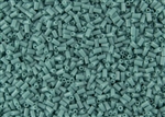 #1 Bugle 3mm Japanese Toho Glass Beads - Opaque Turquoise #55