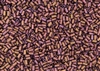 #1 Bugle 3mm Japanese Toho Glass Beads - Plum Iris Metallic Matte #703