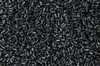 #1 Bugle 3mm Japanese Toho Glass Beads - Hybrid Jet Picasso Opaque #Y302