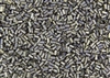 #1 Bugle 3mm Japanese Toho Glass Beads - Hybrid Slate Bronze Picasso #Y867