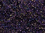 1.5mm Japanese Toho Cube Beads - Purple Iris Metallic #85