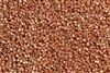 1.5mm Japanese Toho Cube Beads - Opaque Rose Gold / Topaz Luster #Y184