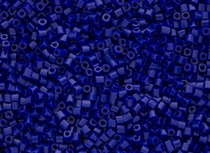 2mm Japanese Toho Cube Beads - Dark Royal Blue Opaque #48