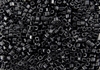 3mm Japanese Toho Cube Beads - Jet Black Opaque #49