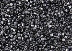 3mm Japanese Toho Cube Beads - Hematite Metallic #81