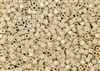 3mm Japanese Toho Cube Beads - Cream Opaque Luster #123