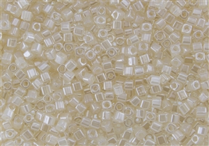 3mm Japanese Toho Cube Beads - Cream Ceylon Pearl #147