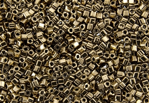 3mm Japanese Toho Cube Beads - Bronze Metallic #221