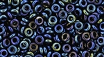 8/0 Demi Round Toho Japanese Seed Beads - Blue Iris Metallic #88