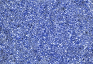 8/0 Demi Round Toho Japanese Seed Beads - Hybrid ColorTrends Transparent Airy Blue #YPS0044