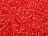 8/0 HEX Japanese Toho Seed Beads - Lt. Siam Ruby Silver Lined #25