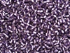 8/0 HEX Japanese Toho Seed Beads - Light Amethyst Silver Lined #39