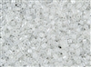 8/0 HEX Japanese Toho Seed Beads - White Ceylon Pearl #141