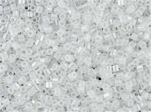 8/0 HEX Japanese Toho Seed Beads - White Ceylon Pearl #141