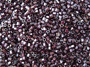 8/0 HEX Japanese Toho Seed Beads - Amethyst Transparent Luster #364