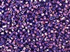 8/0 HEX Japanese Toho Seed Beads - Purple Metallic #461