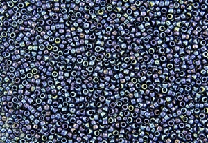 11/0 Takumi Toho Japanese Seed Beads - Blue Iris Metallic #88