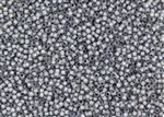 11/0 Takumi Toho Japanese Seed Beads - Grey Lined Crystal Rainbow #261