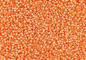 11/0 Takumi Toho Japanese Seed Beads - Apricot Ceylon Pearl #904