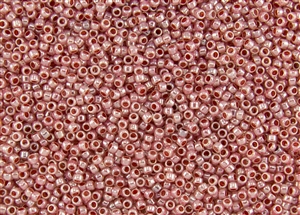 11/0 Takumi Toho Japanese Seed Beads - Petunia Ceylon Pearl #907