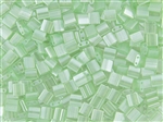 Miyuki Tila 5mm Glass Beads - Sea Foam Green Luster #TL370