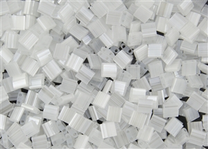 Miyuki Tila 5mm Glass Beads - Crystal Silk Satin #TL2548