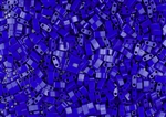 Miyuki Half Tila Bricks 2.5x5mm Glass Beads - Opaque Cobalt Blue #TLH414