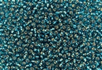 3MM Magatama Toho Japanese Seed Beads - Blue Zircon Silver Lined #27BD