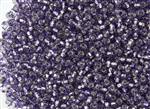 3MM Magatama Toho Japanese Seed Beads - Amethyst Silver Lined #39