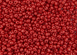 3MM Magatama Toho Japanese Seed Beads - Red Opaque #45