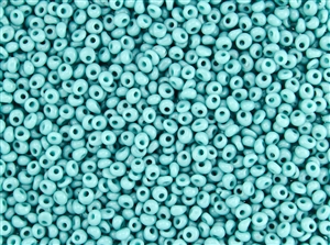 3MM Magatama Toho Japanese Seed Beads - Turquoise Opaque #55