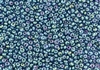 3MM Magatama Toho Japanese Seed Beads - Tanzanite Gold Luster #321