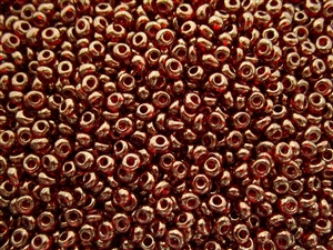 3MM Magatama Toho Japanese Seed Beads - African Sunset Gold Luster #329