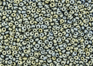 3MM Magatama Toho Japanese Seed Beads - Grey Iris Metallic Matte #512F