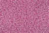 3MM Magatama Toho Japanese Seed Beads - Fuchsia Neon Lined Pink Ceylon Pearl #837