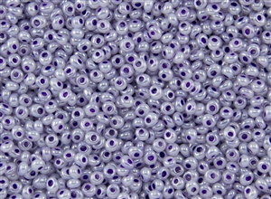 3MM Magatama Toho Japanese Seed Beads - Purple Lavender Ceylon Pearl #922