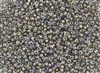 3MM Magatama Toho Japanese Seed Beads - Black Diamond Bronze Lined Rainbow #999