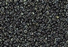 3MM Magatama Toho Japanese Seed Beads - Hybrid Black Jet Picasso #Y302