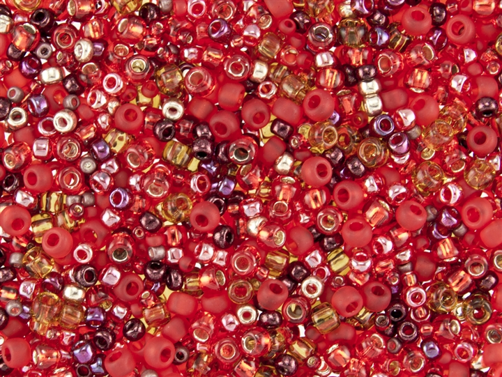 Really Red Bead Mix
