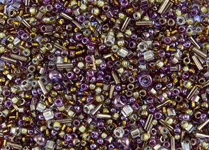 Toho Seed Bead Mix - Bathsheba's Jewels - Bugles Cubes Hex 11/0 8/0 6/0 3/0 #3535