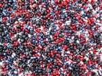 Toho Seed Bead Mix - Poker Chips - 8/0 11/0 Small Bugles