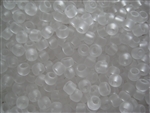 6/0 Toho Japanese Seed Beads - Crystal Clear Transparent Matte #1F